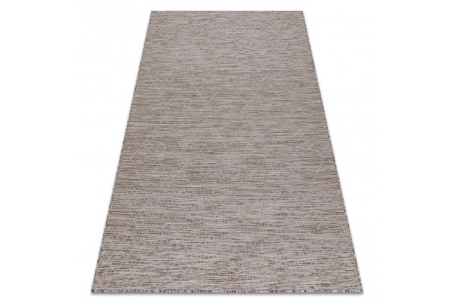 Levně Koberec šňůrkový SIZAL PATIO ploské tkaní 3077 Boho - přírodní / béžový
