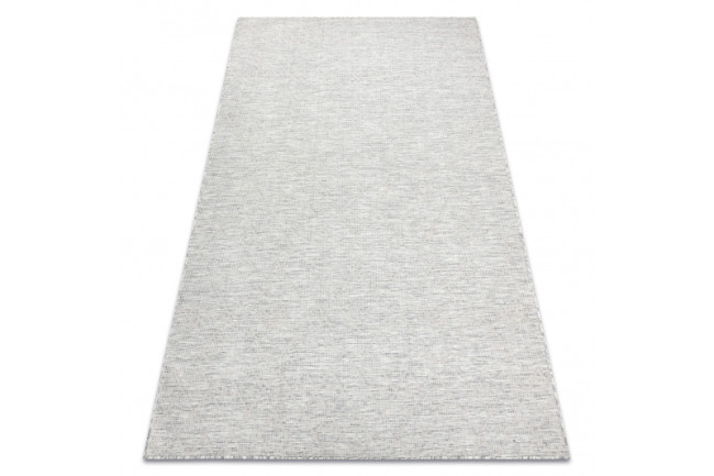 Koberec šnúrkový SIZAL PATIO ploské tkanie 3077 romby sivý / béžový