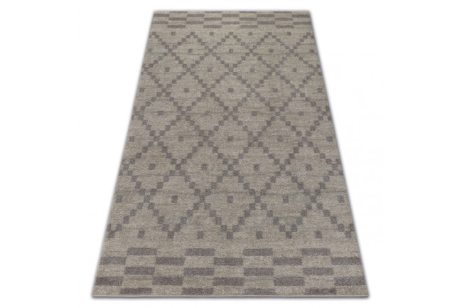 Koberec SOFT 8047 krém/svetlo hnedý