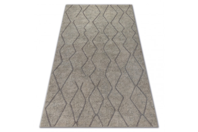 Koberec SOFT 8050 krém/svetlo hnedý