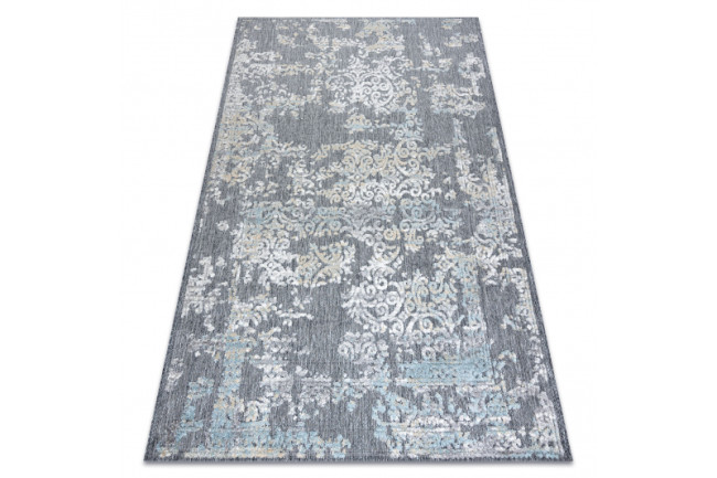 Levně Koberec SOLE D3812 Ornament - ploské tkanie sivý / béžový
