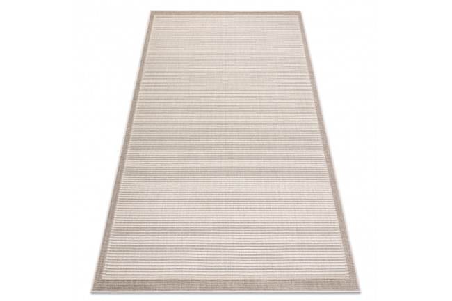 Koberec SPRING 20411558 línie, ramka - béžový