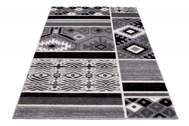 Koberec Sumatra H110A carving sivý