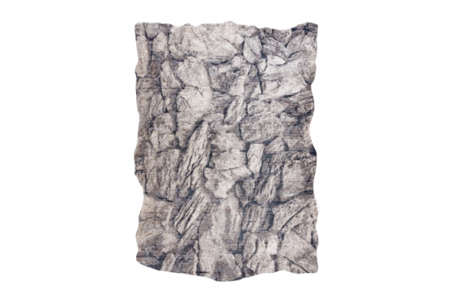 Koberec TINE 75417A Skala, kameň - krém / sivý