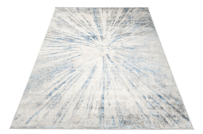 Koberec VALLEY D149B svetlosivý / svetlomodrý