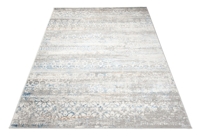 Koberec VALLEY D184B svetlosivý-modrý
