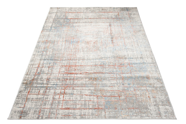 Koberec VALLEY D710C bielo-lososový