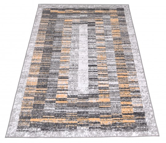 Koberec VISION Q195A EYM sivý / žltý