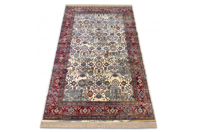 Koberec WINDSOR 22993 ORNAMENT FREDZLE slonia kosť/červený