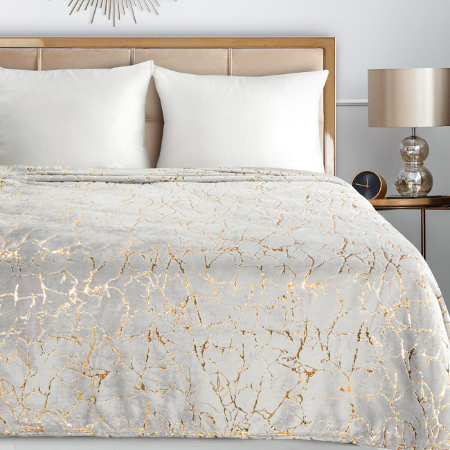 Deka GLAMO D91 oceľová / zlatá