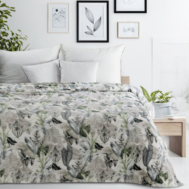 Deka DAVOS 2 zelená / strieborná