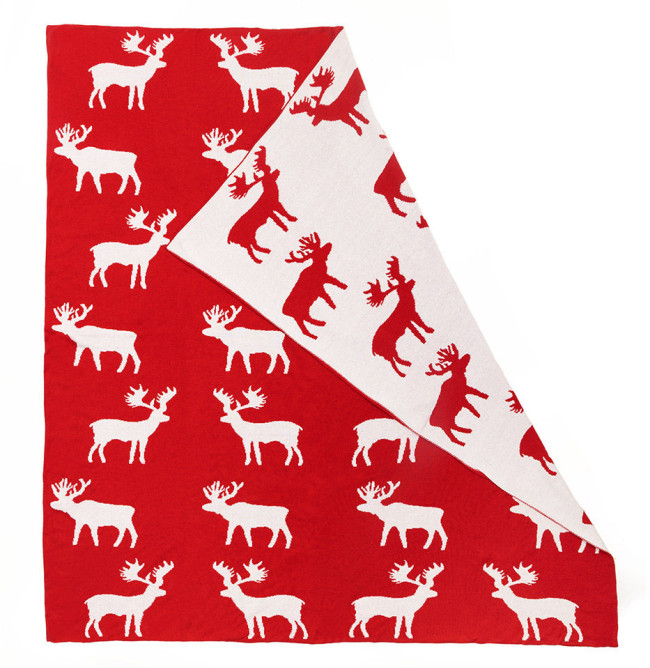 Deka DEER RED červená