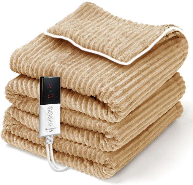 Elektrická deka HAMAR béžová