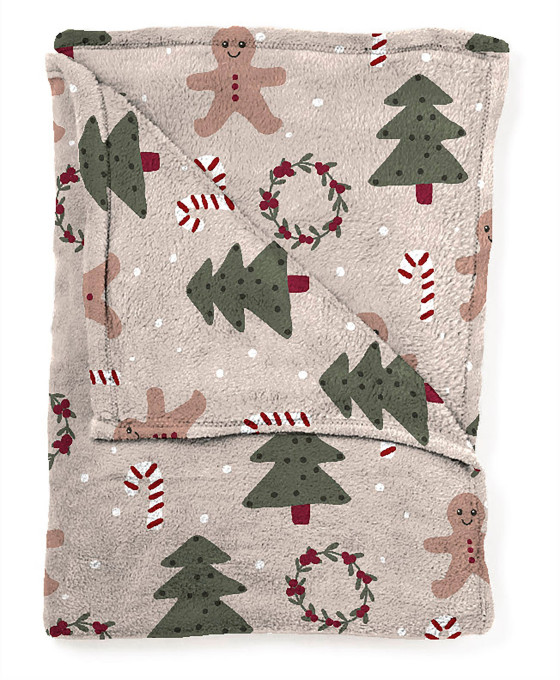 Deka FLANNEL christmas cookies