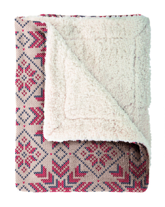 Deka Sherpa Cosy vločky