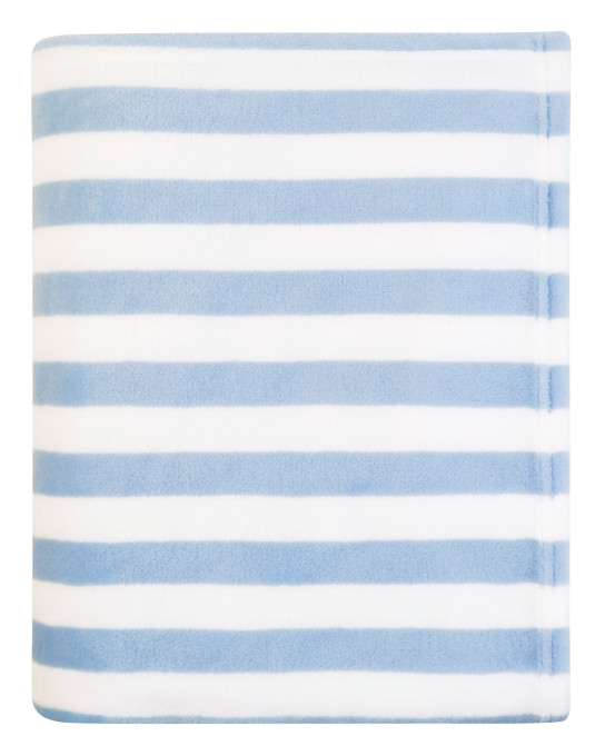Deka GATSBY pruhovaná, modrá / biela