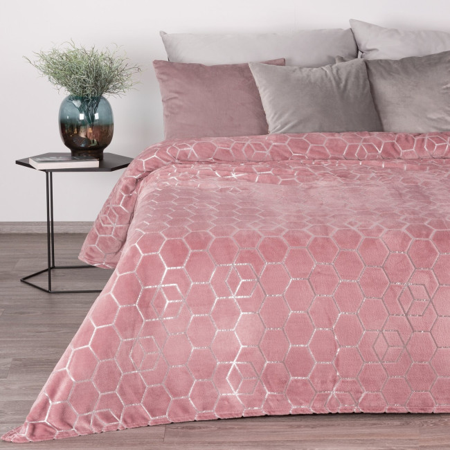 Deka MALIBU ružová / strieborná