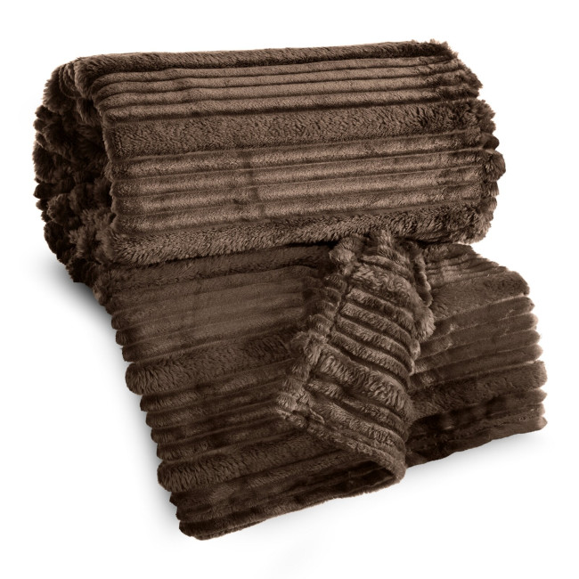 Deka NINA tmavohnedá