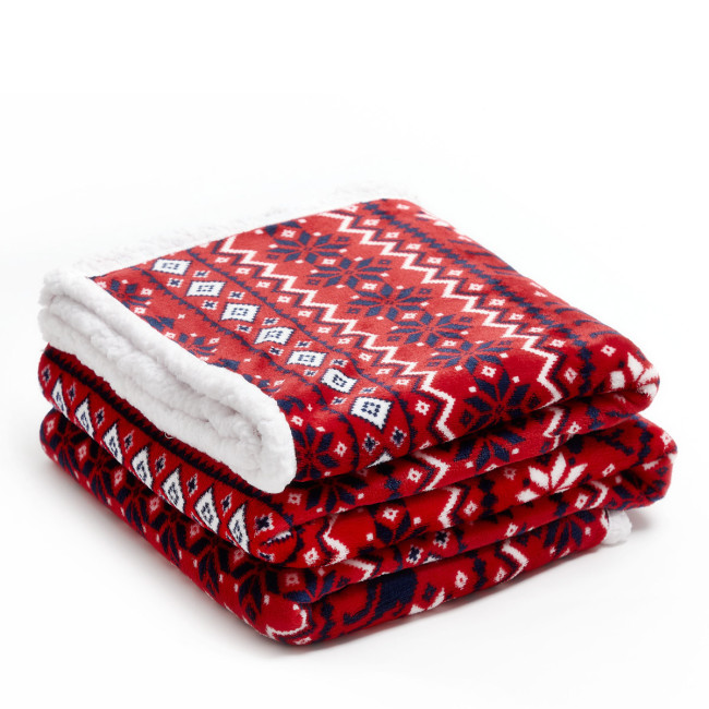 Deka SEGA vianočná, červená 866048