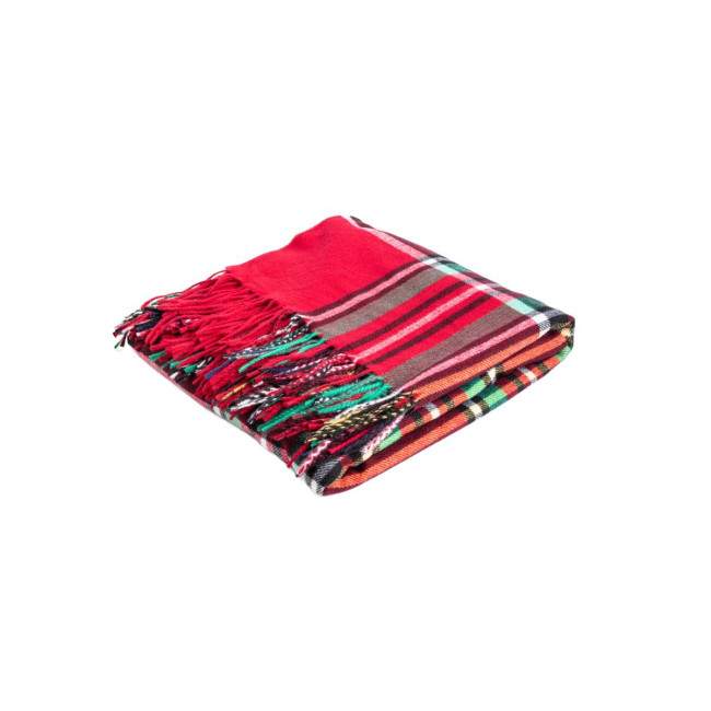 Deka WINTERY so strapcami, kockovaná 709050