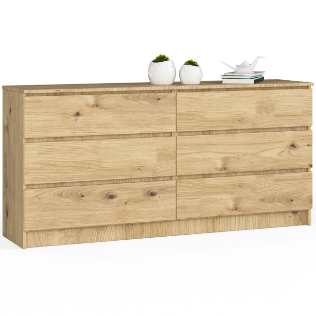 Komoda K160 6SZ CLP dub artisan