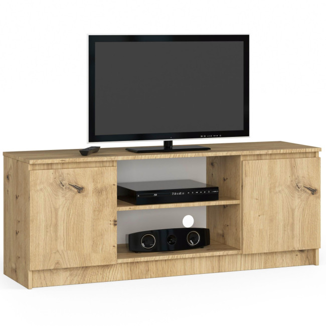 Stolík pod TV RTV 140 2D 1P dub artisan