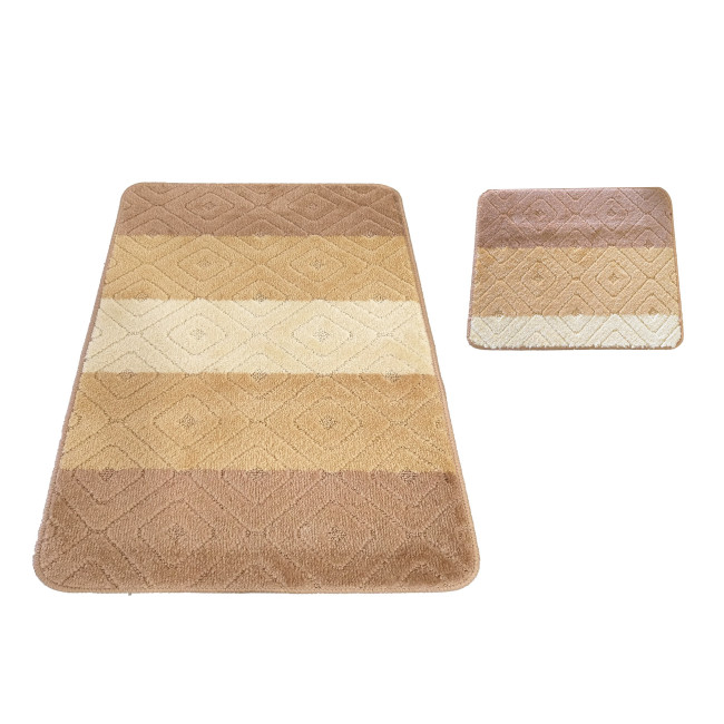 Sada kúpeľňových koberčekov Montana 03N béžová
