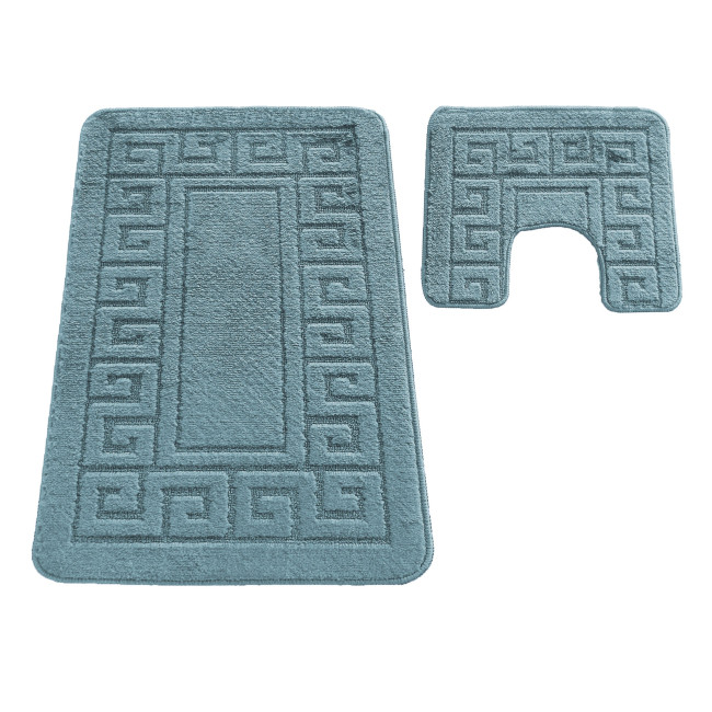 Levně Sada koupelnových koberečků Montana Ethnic Persian Blue