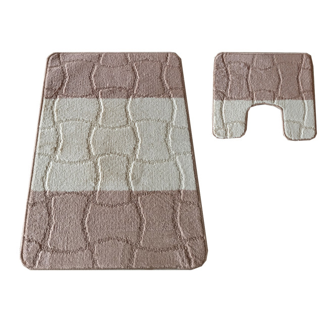 Levně Sada koupelnových koberečků Montana Sariyer XL Beige