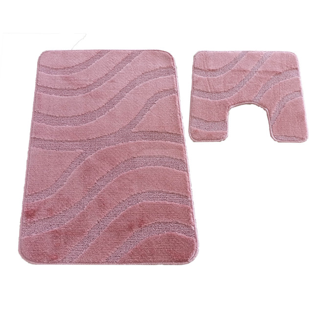 Sada kúpeľňových koberčekov Montana Symphony Rose