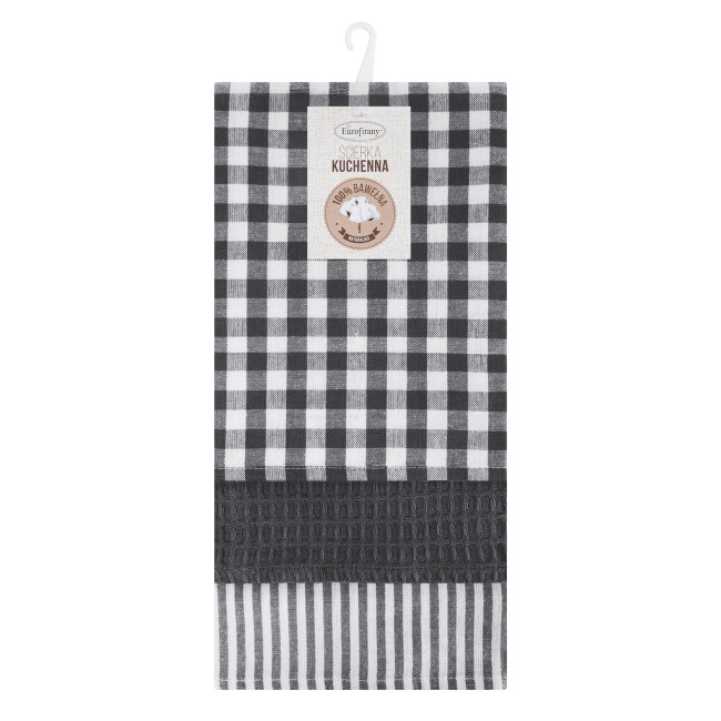 Sada kuchynských utierok LUCY oceľová
