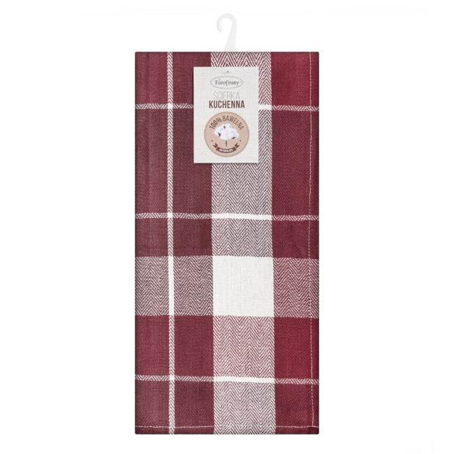 Sada kuchynských utierok MONA bordová