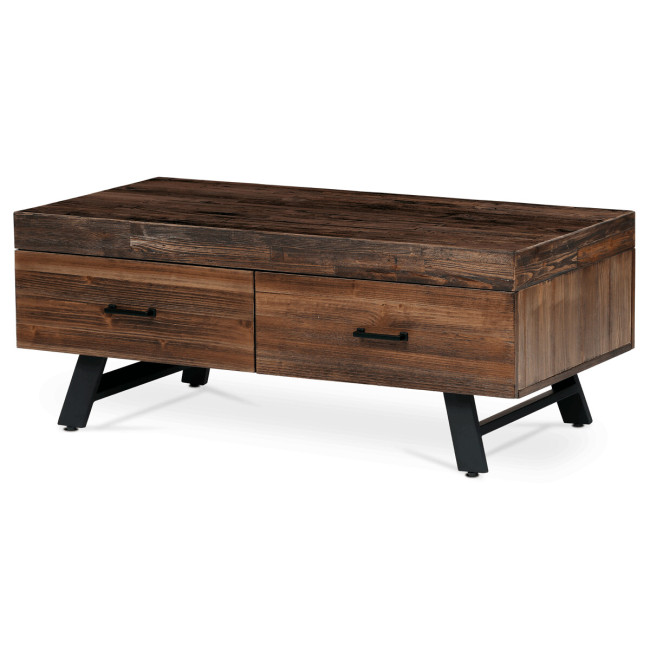 Levně Konferenční stolek old wood AHG-536 PINE