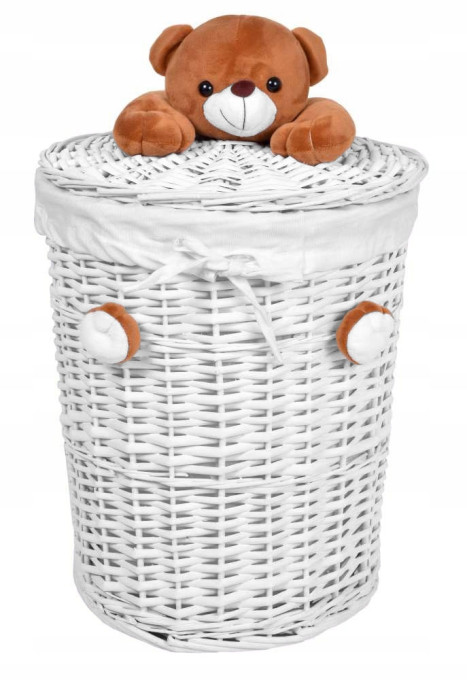 Kôš na hračky / bielizeň s medvedíkom 40 l