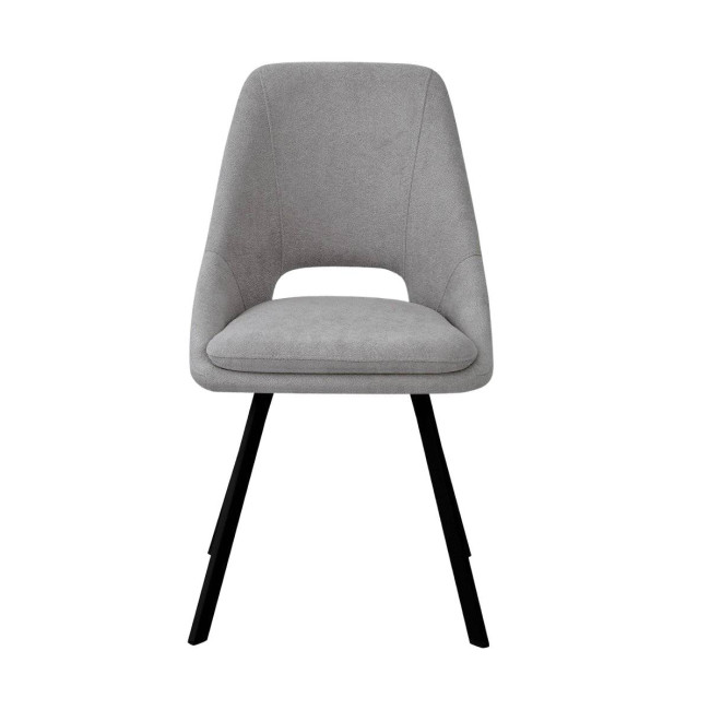 Jedálenská stolička CLARA sivá 738609