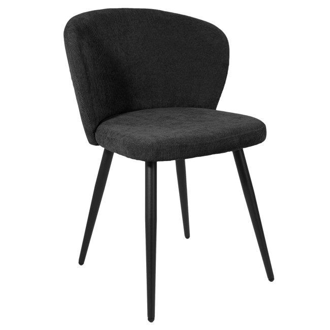 Jedálenská stolička KROSBY čierna