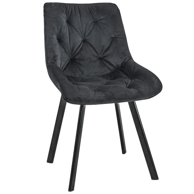 Jedálenská stolička SJ.33 čierna