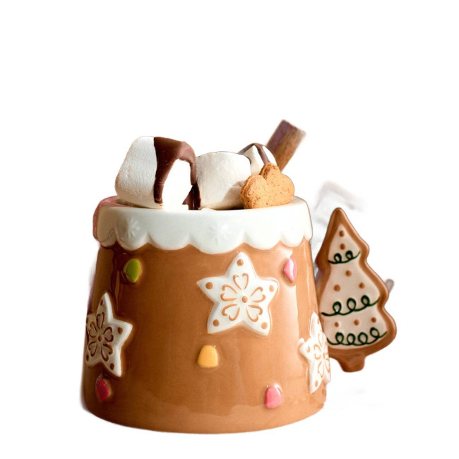 Hrnček GATTON s vianočným vzorom 715389 500 ml