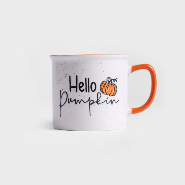 Hrnček GHOST TOWN s oranžovým uškom 706004 400 ml