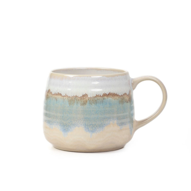 Hrnček SANDY modrý / béžový 886374 500 ml