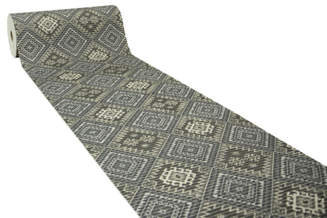 Kúpelňová penová rohož Softy-tex 827 sivá