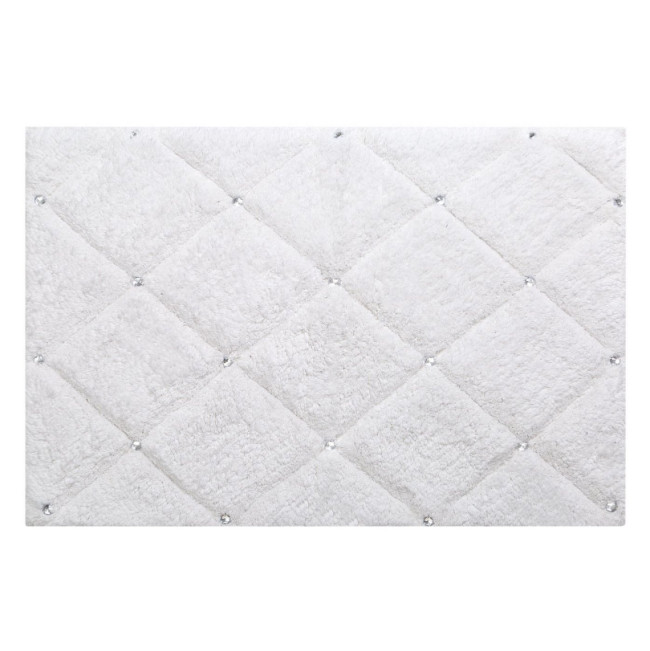 Kúpeľňový koberček CHIC 2 biely
