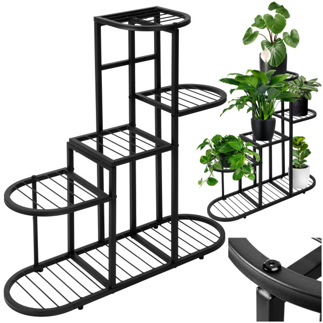 Stojan na kvety STIGAN čierny