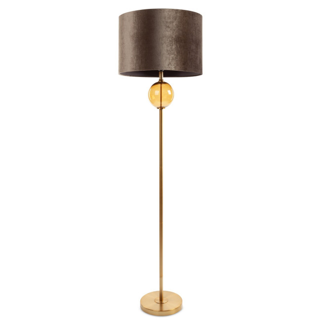 Levně Dekorační lampa LEONA 03 hnědá