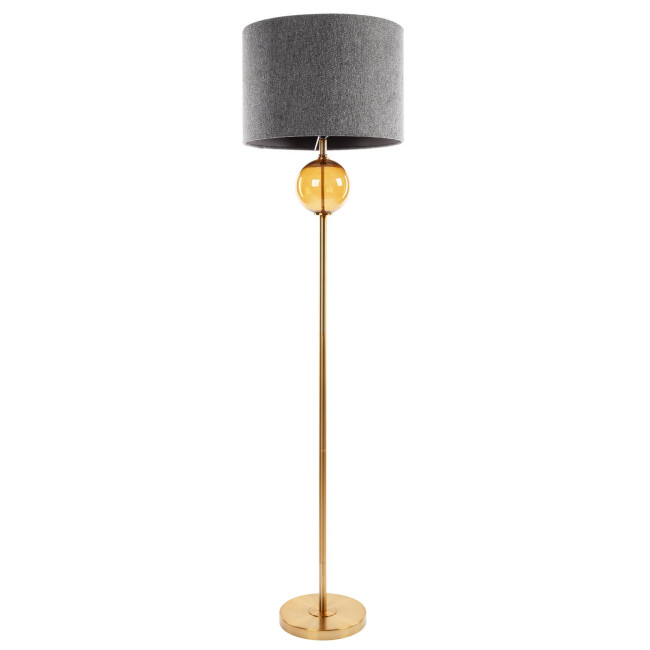 Levně Dekorační lampa LEONA 05 popelová
