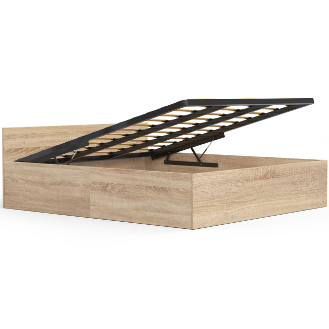 Manželská posteľ s roštom 180x200 cm, sonoma