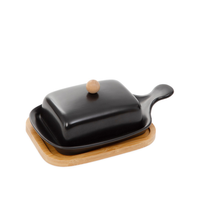 Dóza na maslo FINCAN 869704 čierna