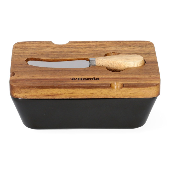 Dóza na maslo MOOKA ALL 967867 čierna