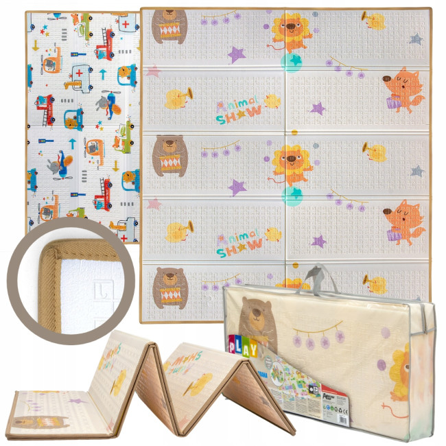 Hracia podložka pre deti MILLY MALLY 197x177 cm - Fox