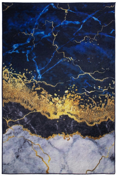 Koberec MILANO 40014-01 modrý / sivý